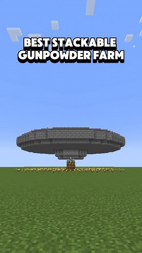 ♦️MrRedd♦️ on Instagram: "Best Stackable Gunpowder Farm In Minecraft! #minecraft #survival #minecraftfarms"