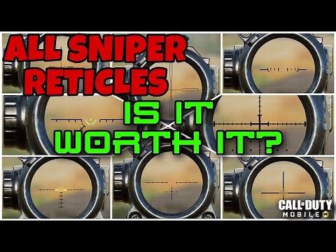 Which is the BEST Sniper Scope Reticle? - COD Mobile Reticle Breakdown