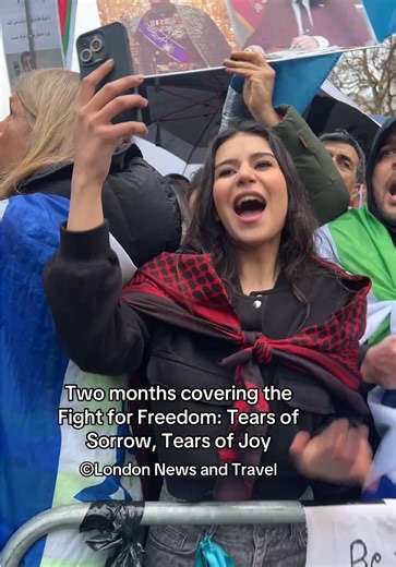 Over the last two months, I’ve been documenting the movement for freedom in Iran, witnessing both tears of deep sorrow and tears of hope. In London, the Iranian diaspora and supporters have gathered outside Downing Street, the Houses of Parliament, the Iranian Embassy in London and other cities, raising their voices in solidarity with those risking their lives back home. The streets echoed with chants of “Pahlavi” and “Javid Shah,” as crowds demanded freedom, justice, and a new future for Iran. 