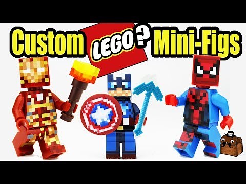 Minecraft LEGO Custom Minifigures