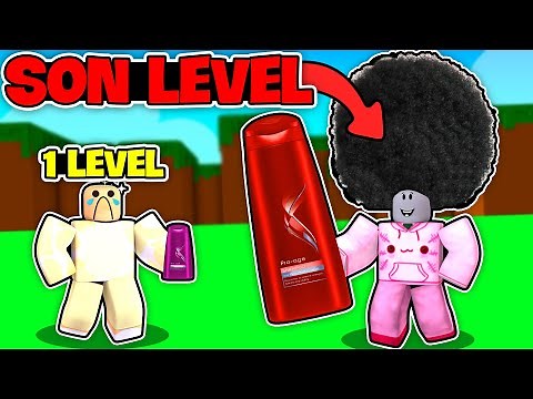 I AM THE BIGGEST HAIR! | Shampoo Simulator | Roblox Turkish