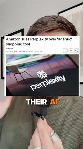 Amazon vs Perplexity: The AI Browser That Shops for You #AI #TechNews #Amazon #PerplexityAI #CometAI