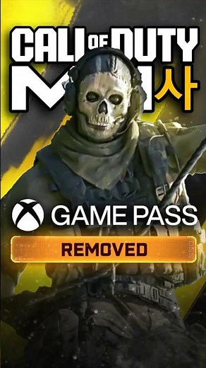Call of Duty is Being REMOVED From Game Pass… (Day 1)