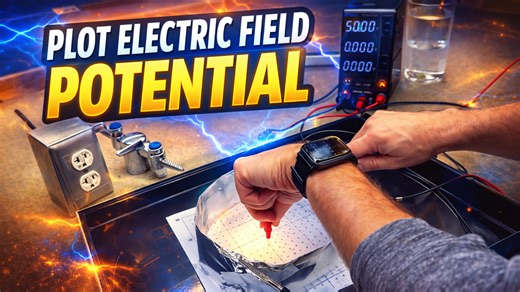 Physics lab tutorial: Plotting electric field and electric potential