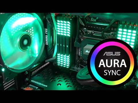 how to use AURA SYNC rgb asus #AURASYNC