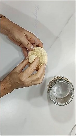 Easy & Cheap Glass Jar DIY 😍 Looks EXPENSIVE #diy #upcycle #homedecor