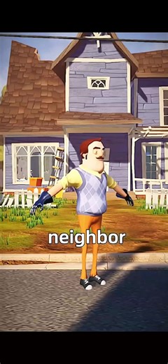 why does the Error world exist in Hello Neighbor? #animations #gaming #viral #helloneighbor #foryoupage