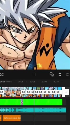 Mini tutorial 👅 #animedit #tutorial #goku #dragonballsuper