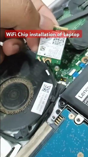 How to Replace Your Laptop's WiFi Chip: A Step-by-Step Guide #shorts #wifi