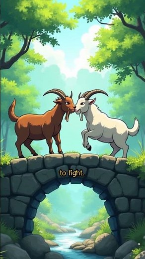 Two Goats🐐 Story | Two Silly Goats | Short Story | #goat #story