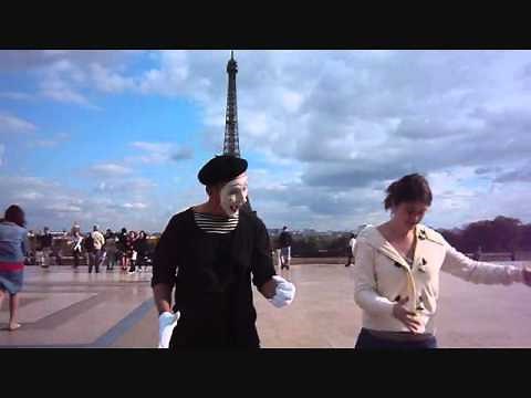 JJ performs for World of Mime: Paris, France