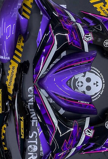 Yamaha Y16ZR Custom Purple Titan Special Edition