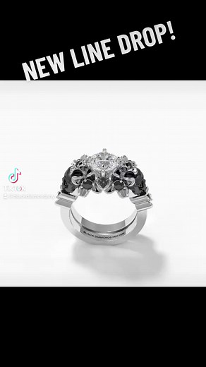 New line alert! 🚨🚨🚨 new gothic rings being added everyday! We’ve worked so hard on this collection and it’s finally here 🖤🖤 #gothaesthetic #gothjewelry #gothring #gothicstyle #blackdiamondsnewyorkrings #reelsforyou #viralrings | Black Diamonds- New York