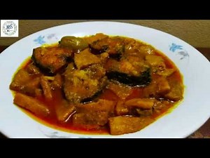 ওল দিয়ে ইলিশ মাছ রেসিপি | Bangla Recipe Ol Diye Elish Mach Ranna |Bangladeshi Hilsha Fish Curry