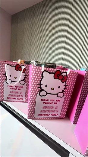 Hello Kitty Theme Birthday Party Decor | Party Supplies India