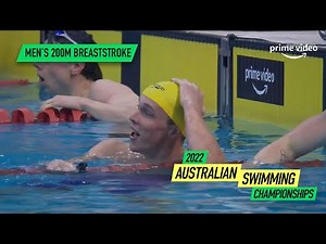 New World Record Zac Stubblety-Cook Men's 200M Breaststroke | 2022 Australian Swimming Championships