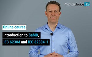 Introduction to SaMD, IEC 62304 and IEC 82304-1 online course