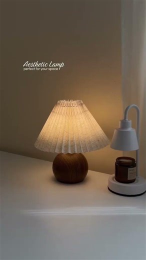 DIY wooden base lamp that looks expensive 💡 #diyhomedecor #minimalist #shorts