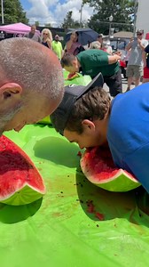5.6K views · 55 reactions | Watermelon eating contest in downtown Monterey. | Monterey Depot Webcam | Facebook