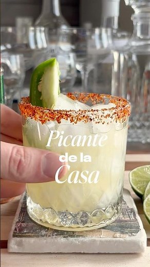 Picante de la Casa – Spicy, Simple, So Good #drinkrecipes #cocktails #homebartender #drinktok