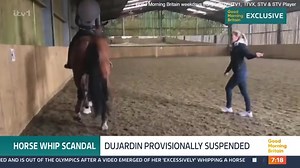 140K views · 588 reactions | Revealed: The video footage that shows Team GB dressage star Charlotte Dujardin whipping horse 'like an elephant in a circus'. Britain's most decorated female Olympian is suspended for six months in shame. Full story: https://www.dailymail.co.uk/news/article-13666461/video-charlotte-dujardin-whipping-horse-olympian-suspended.html | UK Animal Cruelty Files - UKACF | Facebook