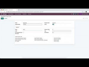 How to Edit Sequences in Odoo V15