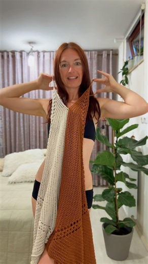 You only need TWO granny squares…