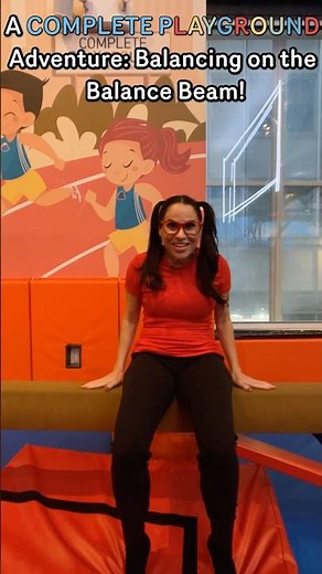 Ultimate Kids Adventure Challenge! Balancing on a Balance Beam #shorts #kidslearning