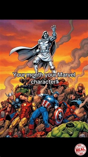 Your birth month, your Marvel character🦸🏻🔥⚡ #marvel #mcu #marvelcharacters #mcushorts #youtube#viral