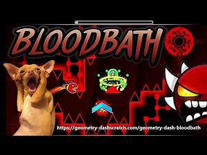 100 ATTEMPTS in Geometry Dash Bloodbath Full Versions!!!