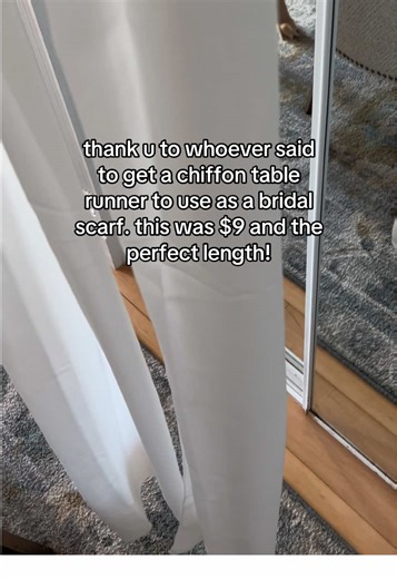 Karishma (@rishyy_p_) - Bridal Scarves: Elegant Chiffon Table Runner Ideas