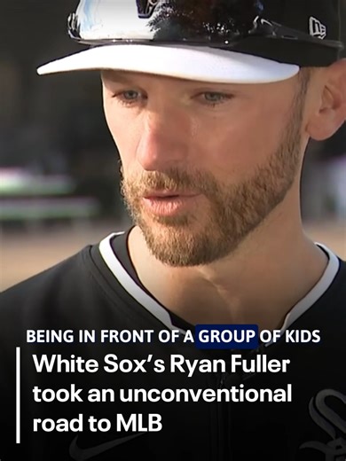 White Sox director of hitting Ryan Fuller took an unconventional path to the majors. Tina Nguyen talks with Fuller about his journey from financial advisor and high school English teacher to coaching with the White Sox. #whitesox