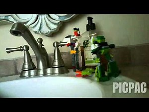 Lego mixels pothole #picpac #stopmotion #lego