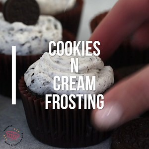 21K views · 115 reactions | Oreo Frosting is the best buttercream frosting that has marshmallow fluff so it tastes like the inside of an Oreo cookie plus it has tons of chopped Oreos inside. It’s the perfect frosting for cupcakes or cake or even cookies! Recipe: https://www.crazyforcrust.com/oreo-frosting/ | CrazyforCrust | Facebook