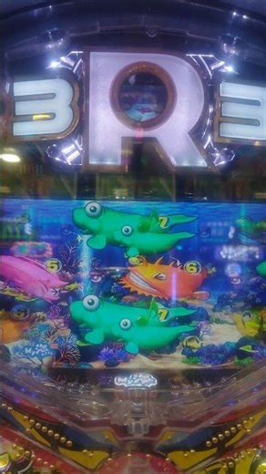 Umi Monogatari 3R3 jackpot 🐠 #Pachinko #Umi Monogatari #Shorts