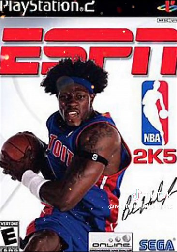 NBA 2K5 🔥🏀💯 #Classic #videogames #ESPN #DETROIT #Pistons #benwallace #NBA2k