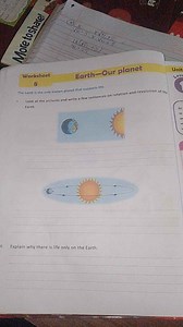 Worksheet Earth-Our planetUnit8The Earth is the only known ... | Filo