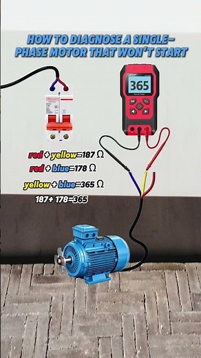 Single-Phase Motor Won’t Start? Test These 3 Things First