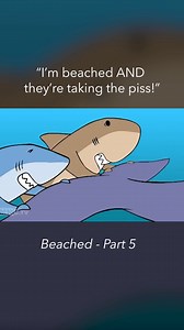 Sharks beach a whale | Shaaark!