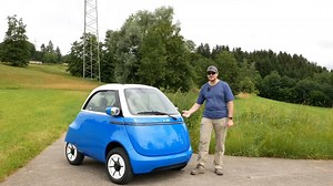 The Microlino, A Tiny Swiss Electric Bubble Vehicle