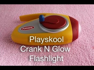 Playskool Crank N Glow Flashlight