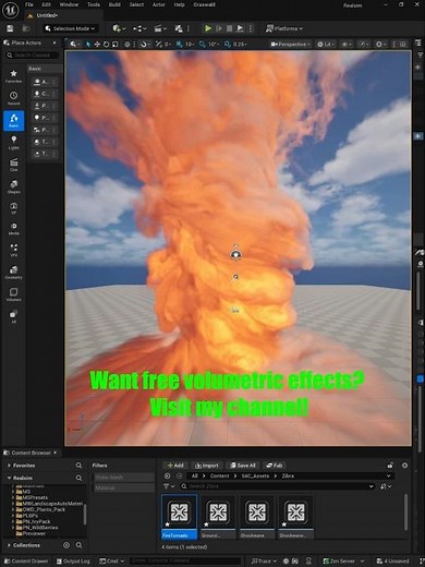 Free ZibraVDB Addon for Unreal Engine 5