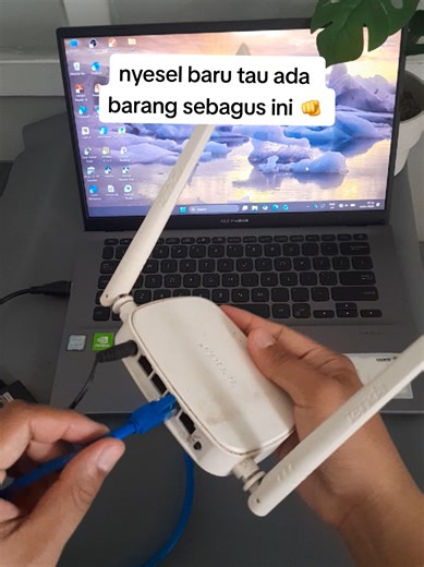 rahasia wifi ngebut, kabel lan rj45 sangat cocok untuk instalasi jaringan, printer, router, ataaupun cctv. ditambah dengan converter USB type C to LAN sangat cocok disambung ke laptop. ada juga router tenda n301, sangat mudah udh untuk setupnya #jaringan #network #routerwifi