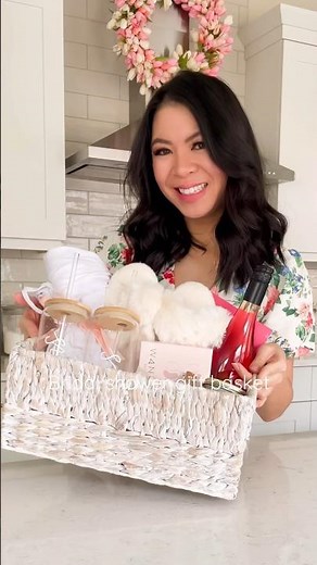 Bridal shower gift basket idea
