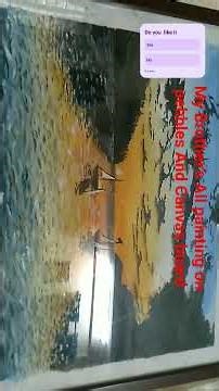 My Brother's all painting 🎨 on pebbles and canvas board #drawing #painting ‪@CharviTyagi-c5m‬