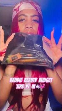 Baddie Beauty Budget Tips PT III💞#shortsyoutube #budgetfriendly #shorts #youtubers