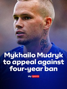 Mykhailo Mudryk Appeals 4-Year Doping Ban to Court of Arbitration for Sport