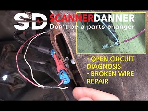 Open Circuit Testing (Ground Side Switched Solenoid)+Wiring Repair Tips
