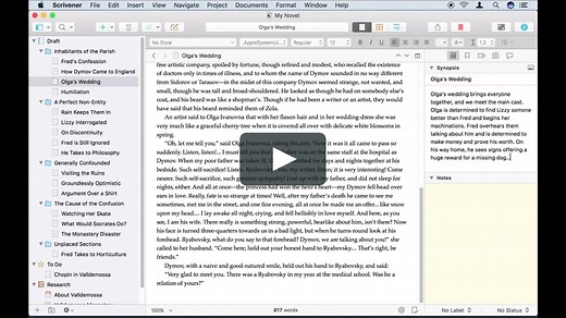 Getting Started - An Introduction to Scrivener 3