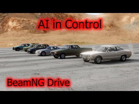 BeamNG Downhill Race But the AI Drives Everything